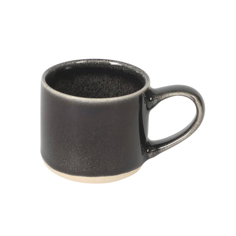 Mr. Coffee Espresso Whims 6 Piece 4 OZ Reactive Glaze Espresso Cup Set