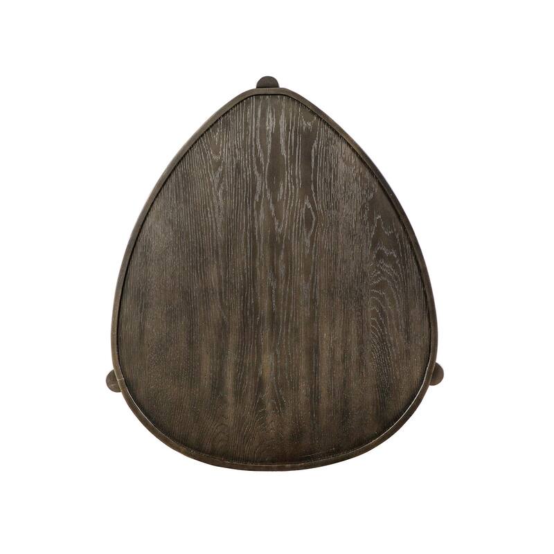 Magnussen Home Hadleigh Black Coffee Bean Shaped Accent End Table - 29''W x 24.75''D x 25''H