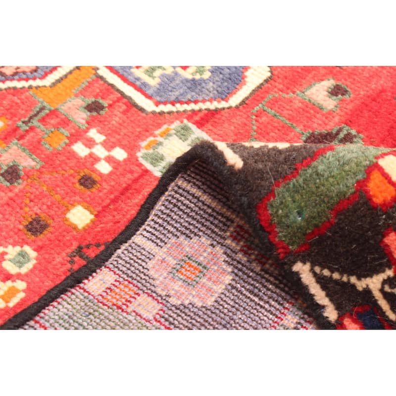 ECARPETGALLERY Hand-knotted Anadol Red Wool Rug - 4'1 x 6'3