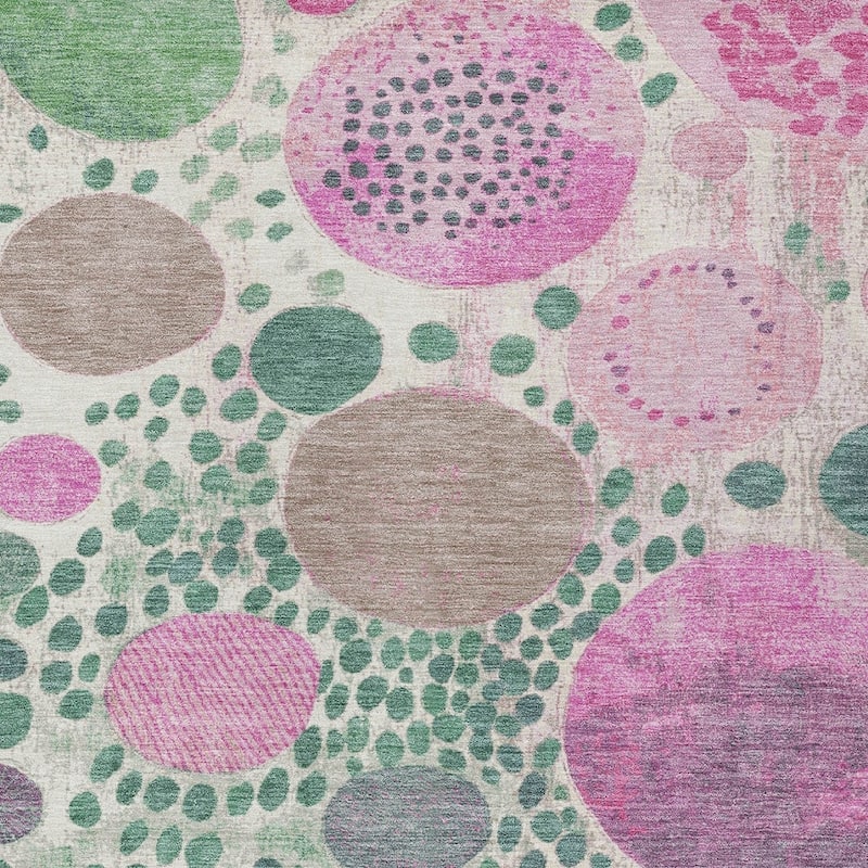 HomeRoots Geometric Transitional Rectangle Outdoor Rug