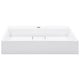 preview thumbnail 39 of 51, vidaXL Wash Basin Mineral Cast/Marble Cast White Washroom Sink Multi Sizes