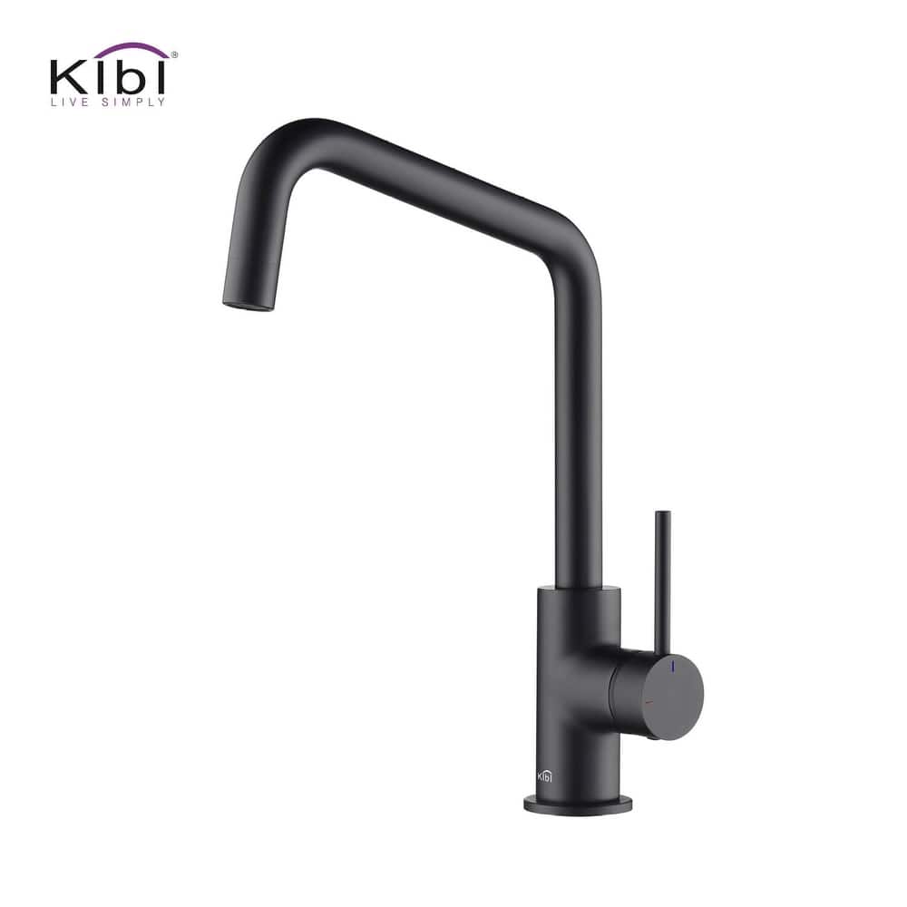 Single-Hole 1-Handle Kitchen Bar/Prep Sink Faucet