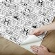 preview thumbnail 6 of 7, Marvel's X-MEN '97 Comic Cast Black and White Peel and Stick Wallpaper