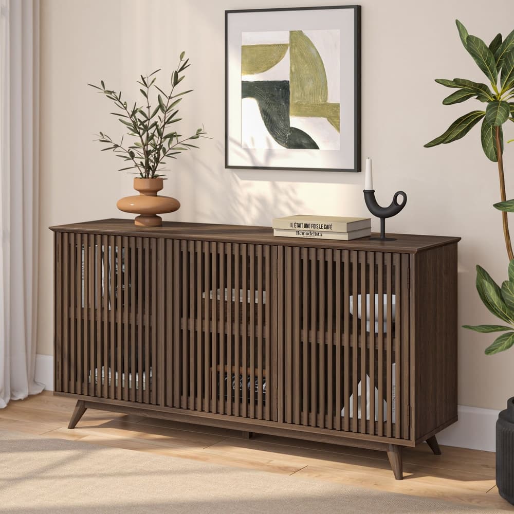 Plank and Beam Mid-Century Modern Buffet Sideboard/TV Stand