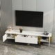 preview thumbnail 40 of 59, 79 inch Wood TV Stand Partial Assembly Entertainment Center Modern Media Console with Drawers and Storage Cabinets
