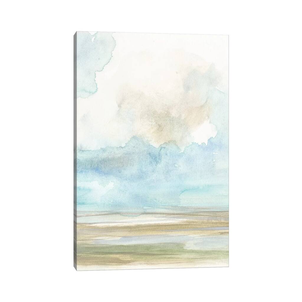 iCanvas "Clouds Over The Marsh II" by Jennifer Goldberger Canvas Print