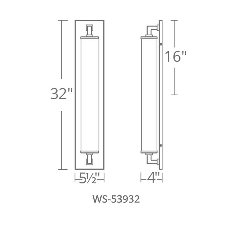 Gatsby 32in LED Wall Sconce 3000K