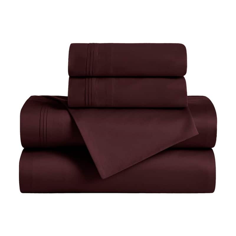 Superior Egyptian Cotton 650 Thread Count Deep Pocket Solid Sheet Set