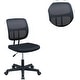 preview thumbnail 6 of 6, Home Office Chair with Cross Legged, Mesh Computer Chair with wheels, Work Chair with Breathable Material Seats - N/A