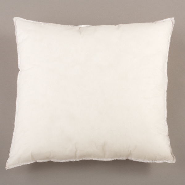 White Standard Square Polyester Pillow Form Insert 17