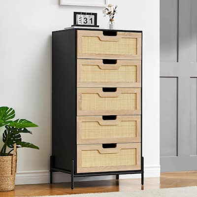 Eie Rattan BedroomDresser Organizer Units for Living Room
