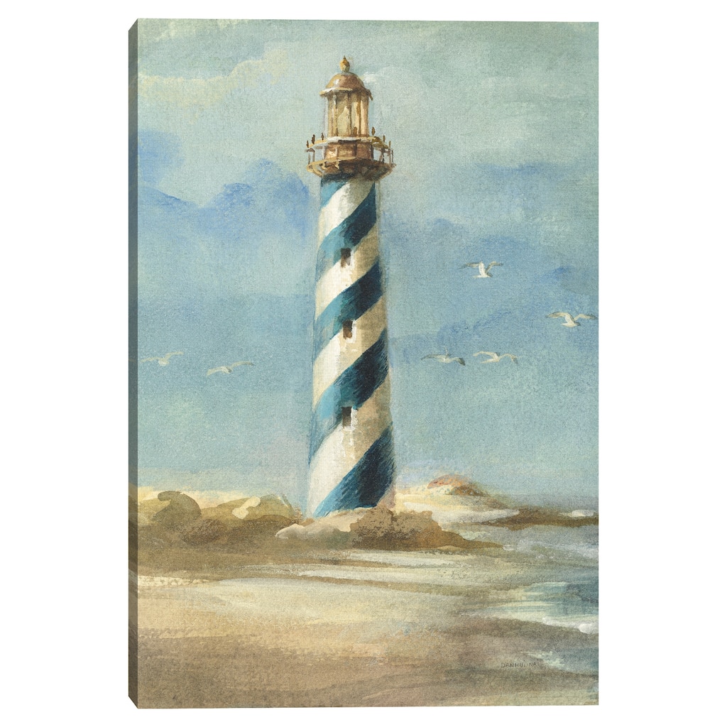 Lighthouse by Danhui Nai Canvas Art Print