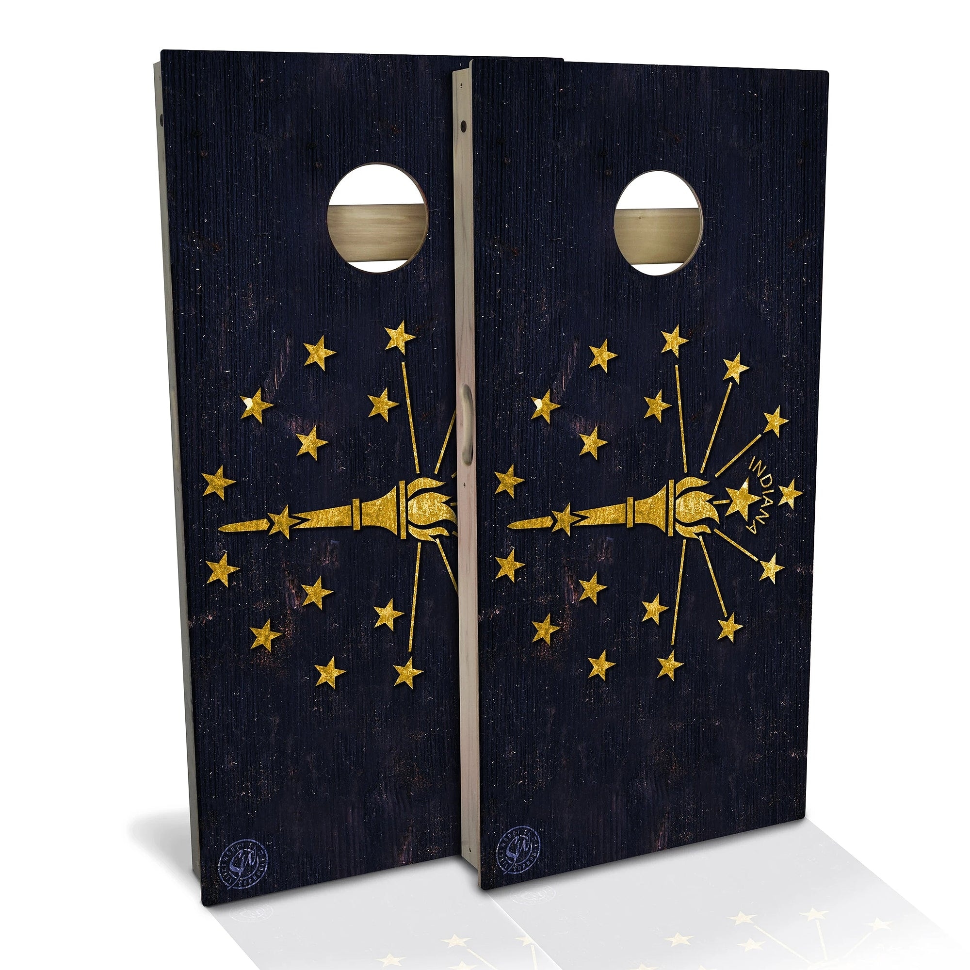 Indiana Flag Outdoor Cornhole Board Set