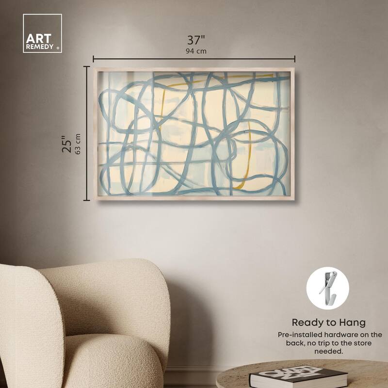 Unbroken Line II Shadowbox by Art Remedy