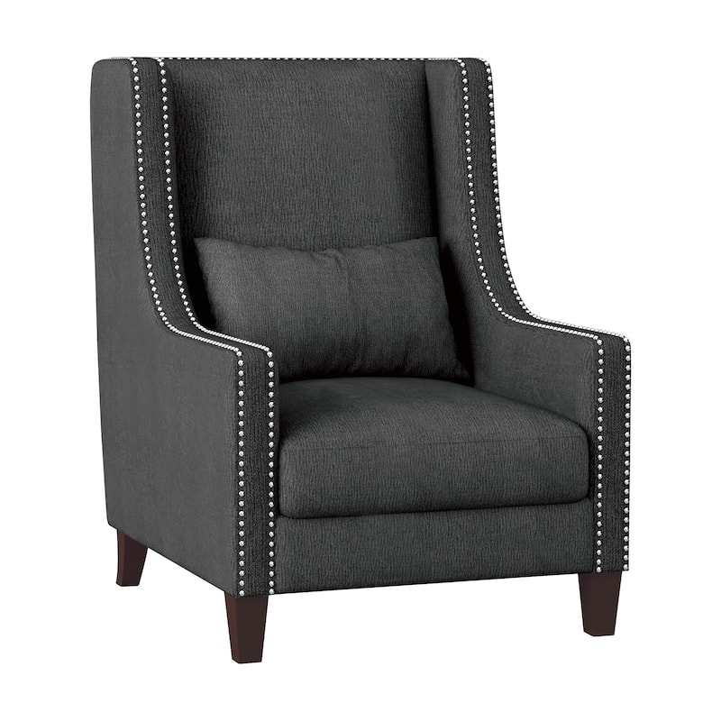 Moritz Accent Chair - Dark Grey