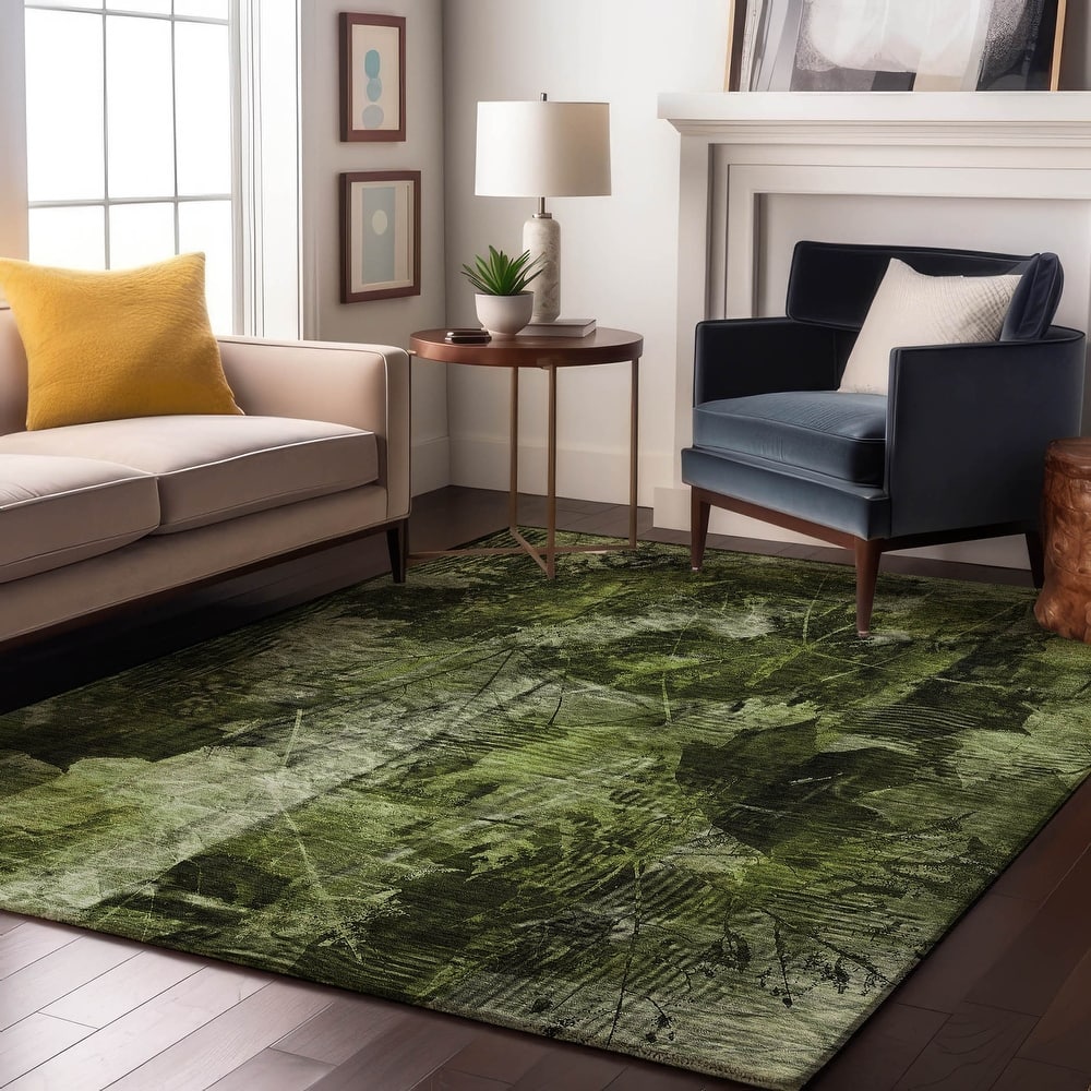 Premium Washable Super Soft Abstract Nature Mayfield Rug