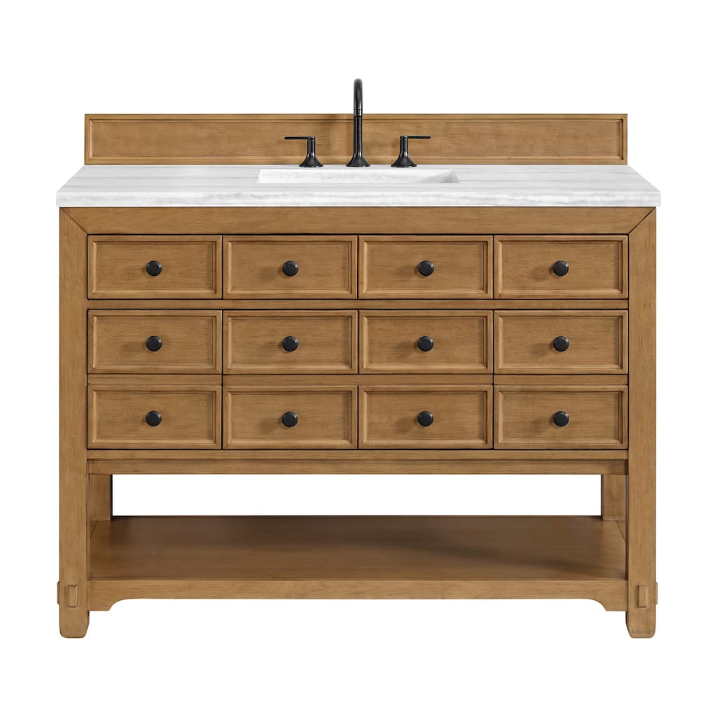 James Martin Vanities 505-V48-3AF Malibu 48" Free Standing Single