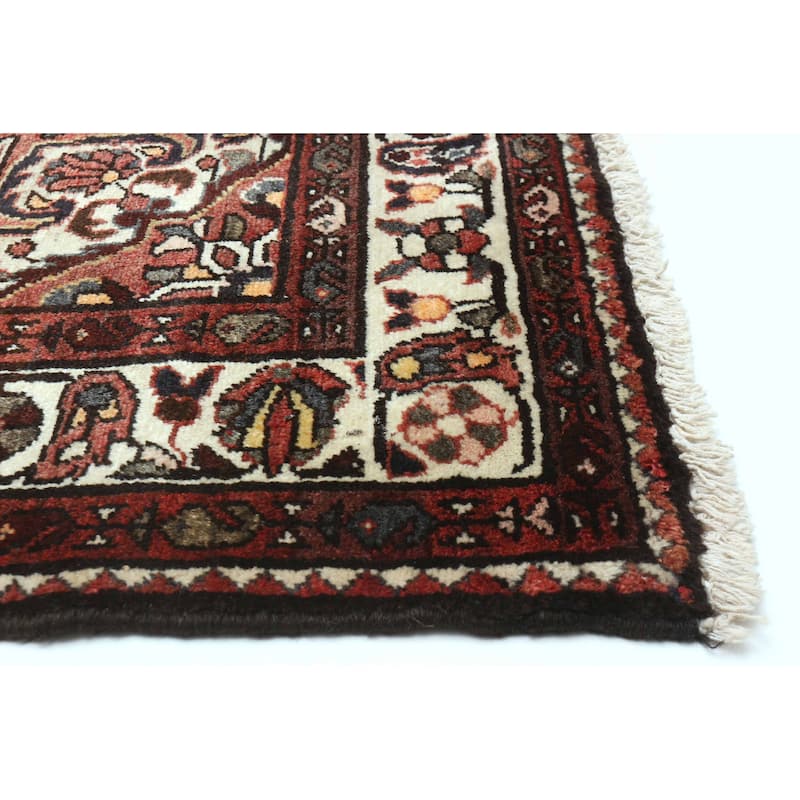 ECARPETGALLERY Hand-knotted Anadol Red Wool Rug - 3'10 x 10'3