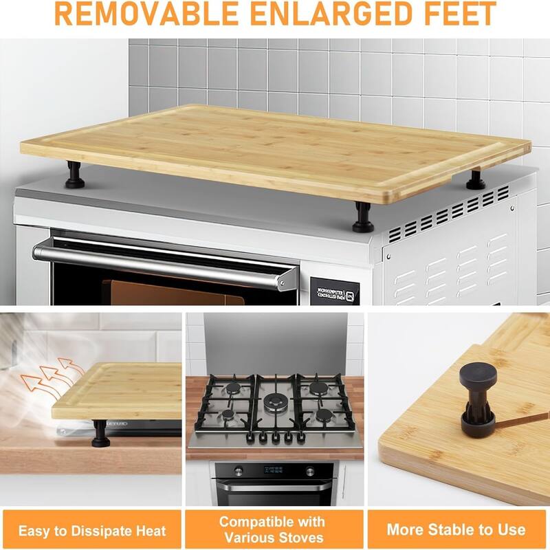 30-in L X 20-in W Large Wood Cutting Board Primary Color