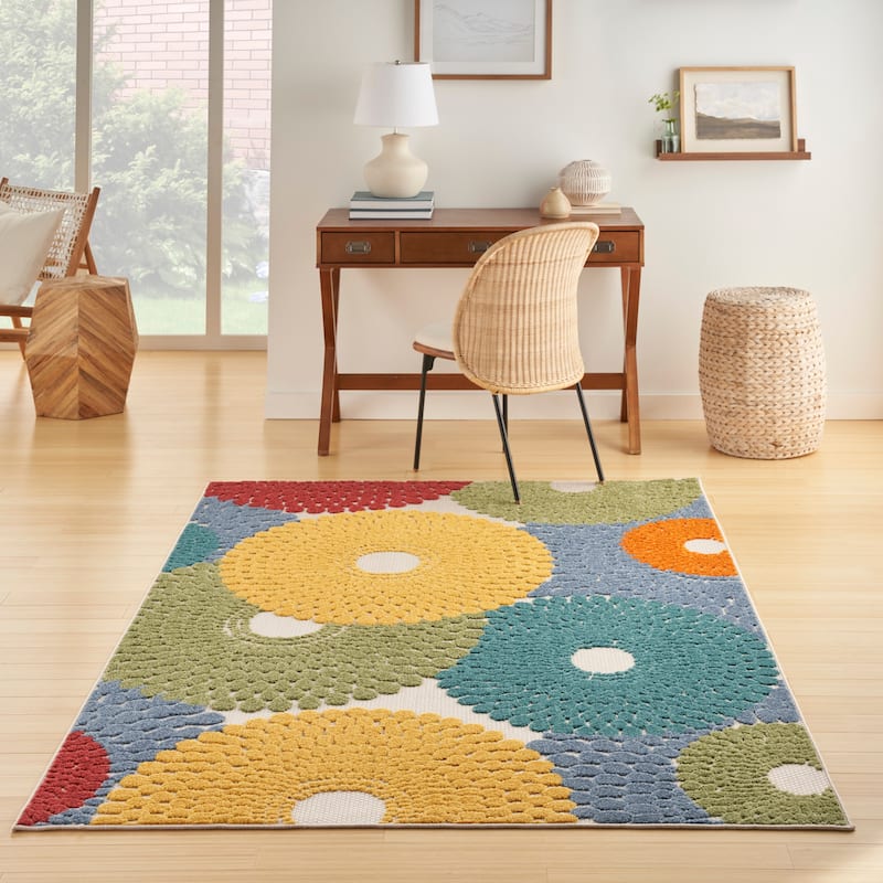 Nourison Aloha Medallion Area Rug