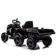 preview thumbnail 11 of 98, 12V Kids Ride On Electric Tractor Black Knight,Kids Ride On Toy.2WD,Non-skid tires, steering wheel, foot pedal