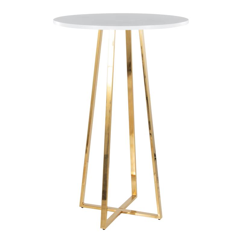 Silver Orchid Pugo 42" Bar Height Table