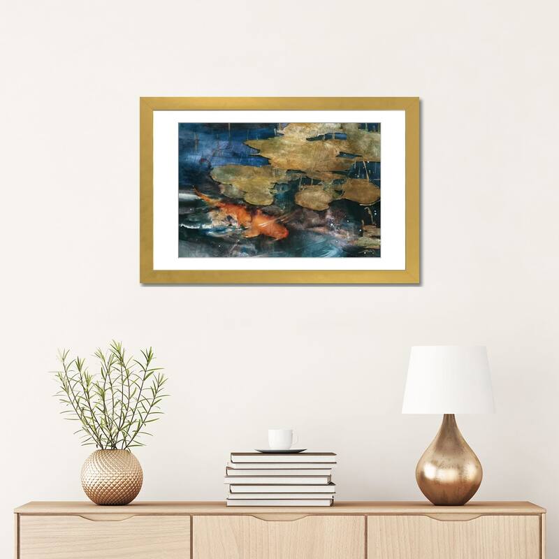 iCanvas "Koi" by Theo Beck