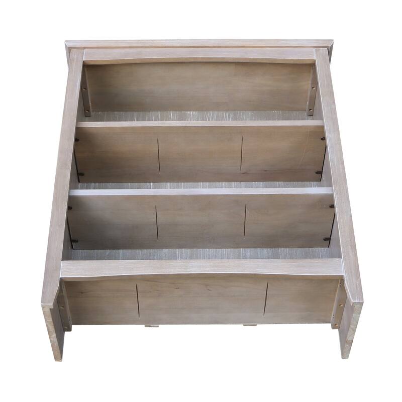 Porch & Den Solid Wood Shaker Bookcase