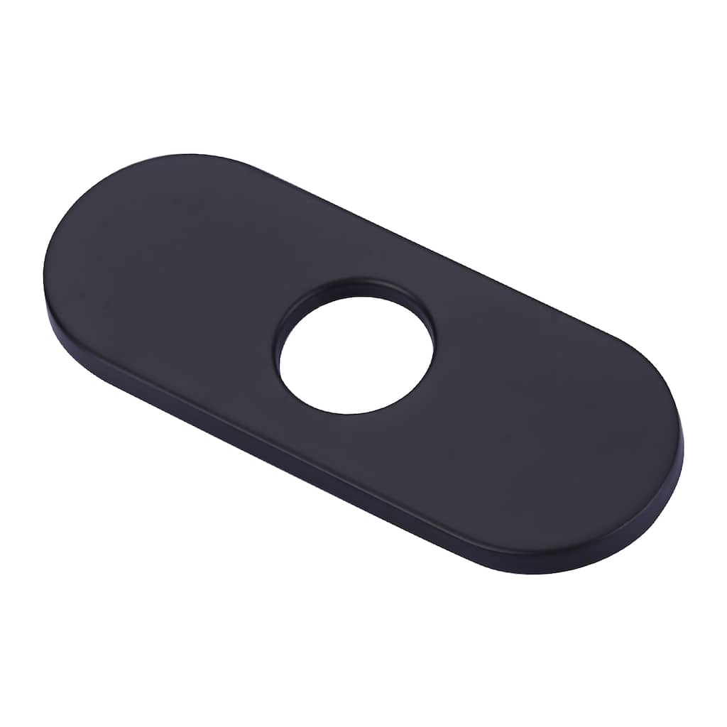 WOWOW 6.3 in. Kitchen Sink Faucet Hole Cover Deck Plate Escutcheon