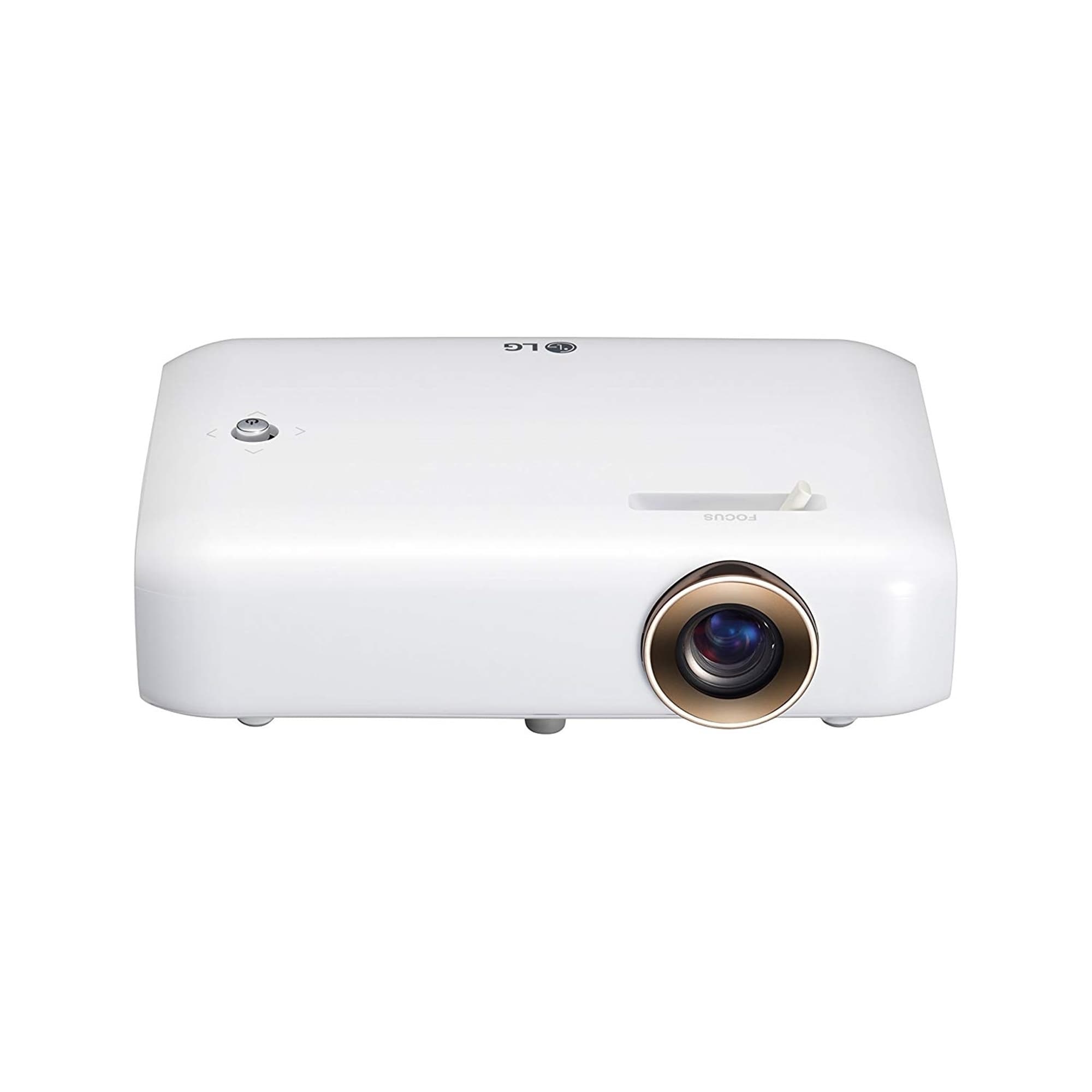 LG ElectronicsPH510P550-Lumen HD (1280x720) LCD Projector, White (New Open Box) - 6.9 x 1.7 x 4.3 in