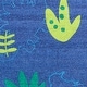 preview thumbnail 4 of 7, Nourison Imagination Indoor only Cute Dinosaurs Blue Graphic Area Rug