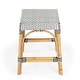preview thumbnail 9 of 124, Robias 24.5" Rattan Rectangular Counter Stool