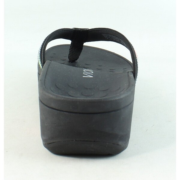 vionic high tide black floral