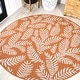 preview thumbnail 185 of 211, JONATHAN Y Galon Palm Frond Indoor/Outdoor Area Rug
