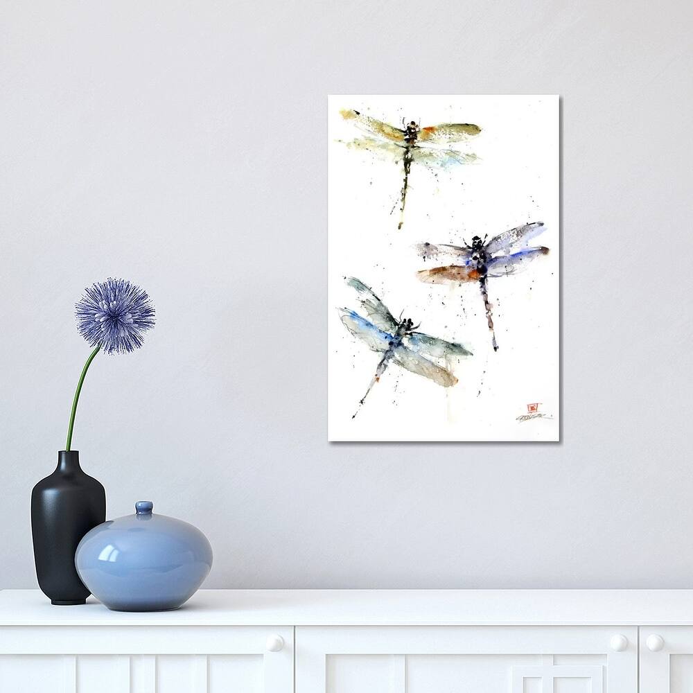 iCanvas "Dragonflies" by Dean Crouser Canvas Print