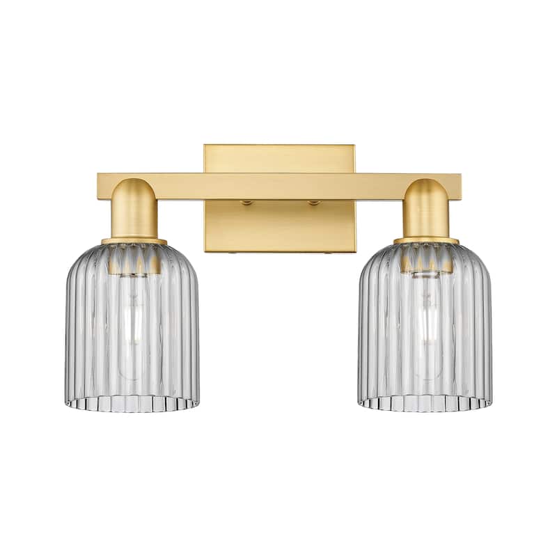 Innovations Lighting Downtown Urban - Bridal Veil - 2 Light 16" Bath Vanity Ligh