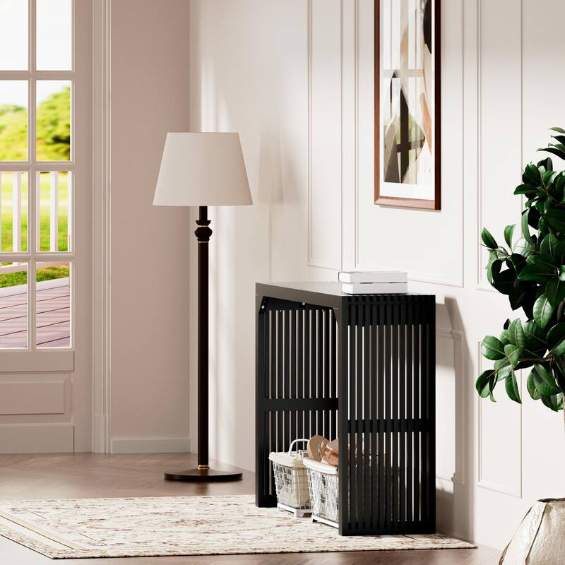 Solid Wood Narrow Console Table