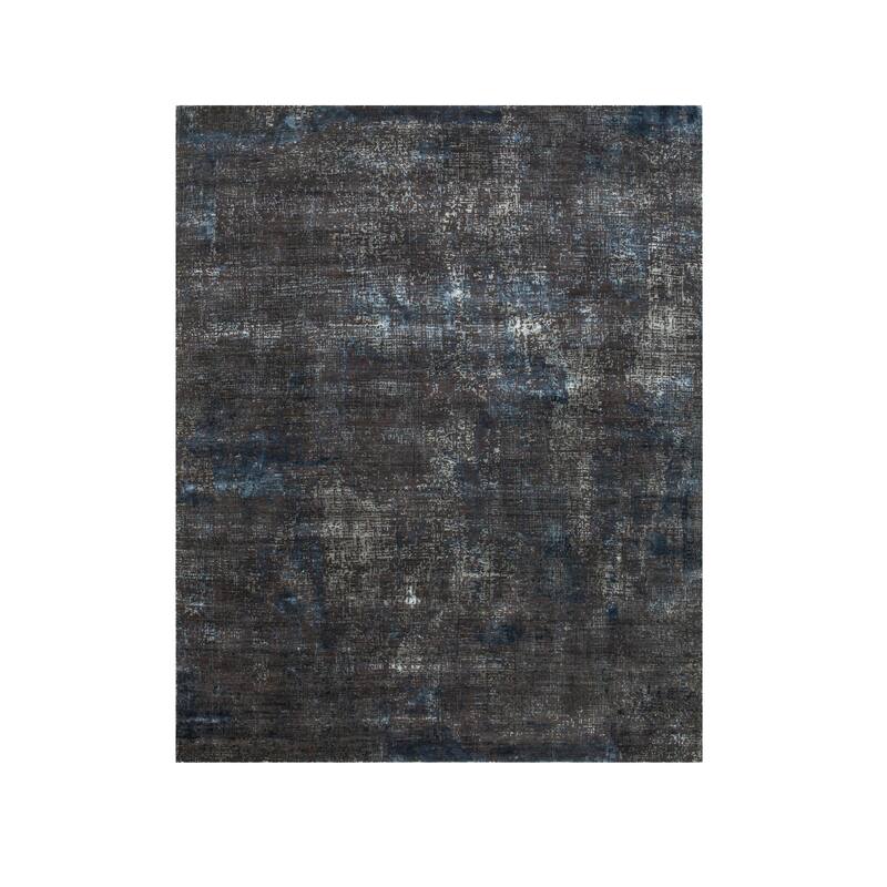 HomeRoots Abstract Contemporary Rectangle Area Rug - 120.00 in. x 96.00 in. x 0.25 in.