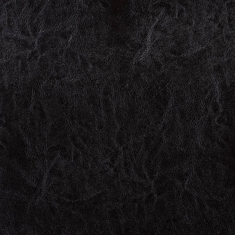 Trine Modern Espresso Brown Faux Leather and Wood 5-Piece Dining Set