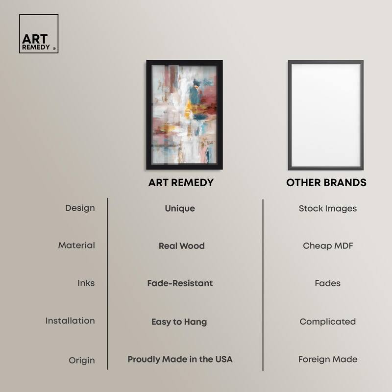 Warmth and cool III Shadowbox by Art Remedy