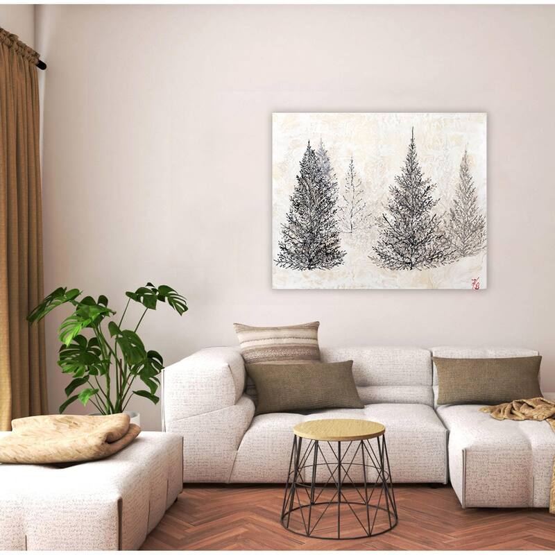 'Monoscape VI' Canvas Wall Art by Karen Biery