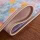 preview thumbnail 10 of 13, SAFAVIEH Kids Playhouse Machine Washable Slip Resistant Rachida Rainbow Rug