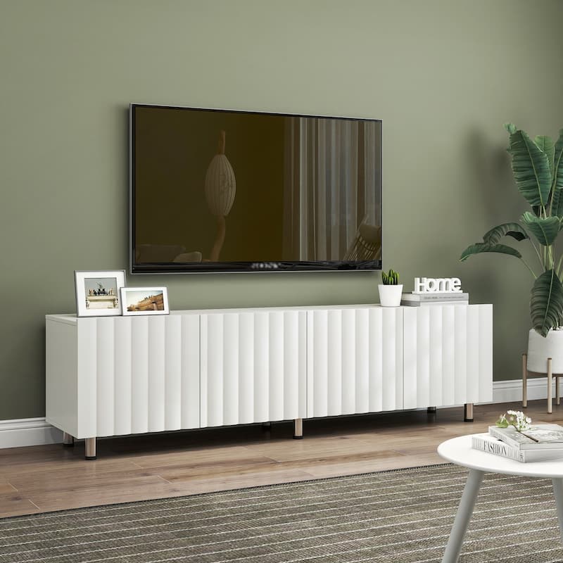 Entertainment Center with Storage and 2 Drawers