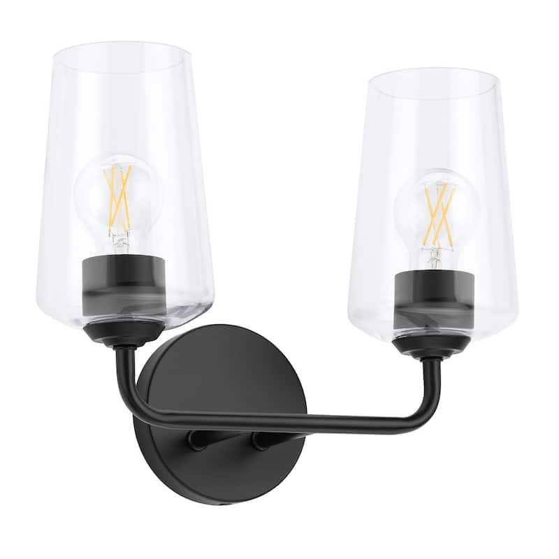 Progress Lighting P300540 Celino 2 Light 14" Wide Vanity Light - Black