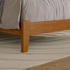 preview thumbnail 23 of 66, Nantucket Twin XL Foundation Bed in Light Toffee