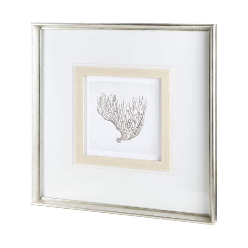 Vintage Coral II by Mercana Studio a Framed Art Print Matted under Glass