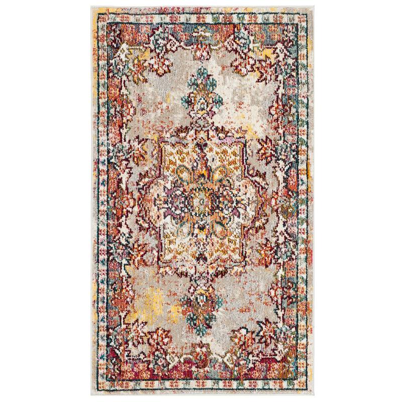 SAFAVIEH Savannah Zakiyyah Boho Oriental Polyester Rug