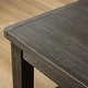 preview thumbnail 7 of 28, Roundhill Furniture Leviton Antique Black Finished Wood 7-piece Dining Set
