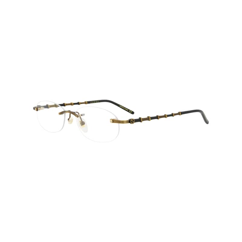Gucci Round-Frame Metal Optical Frames - N/A