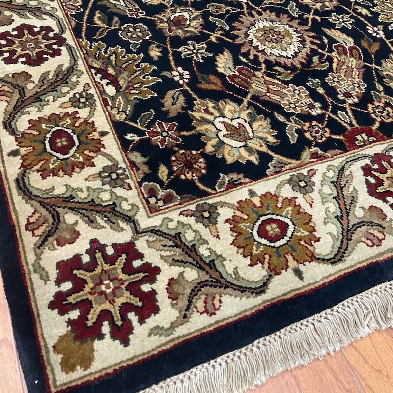 HERAT ORIENTAL Handmade Mahal Wool Rug - 4' x 6'